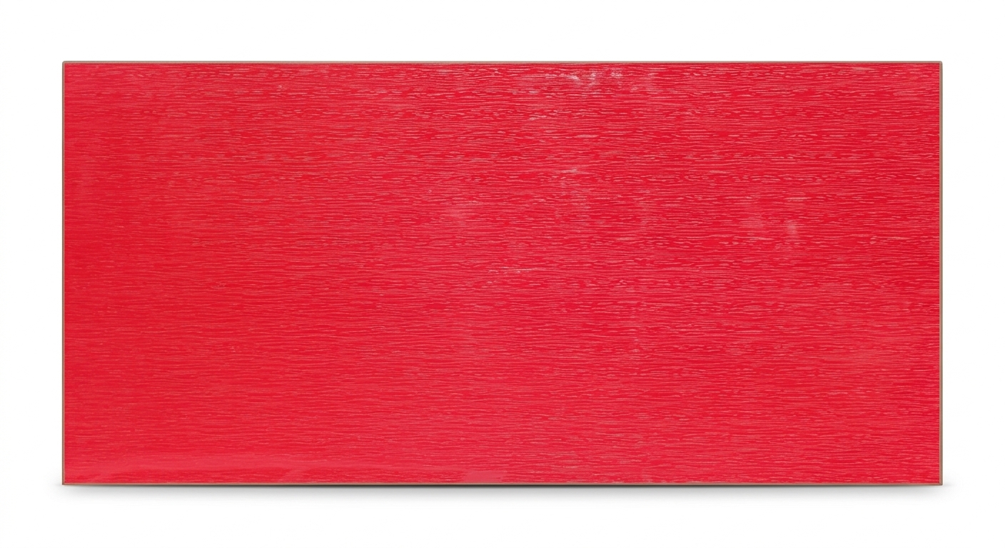 Fiber Sheet Red with Grey Lines